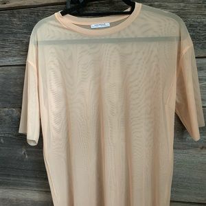 Mesh Short Sleeve Top
